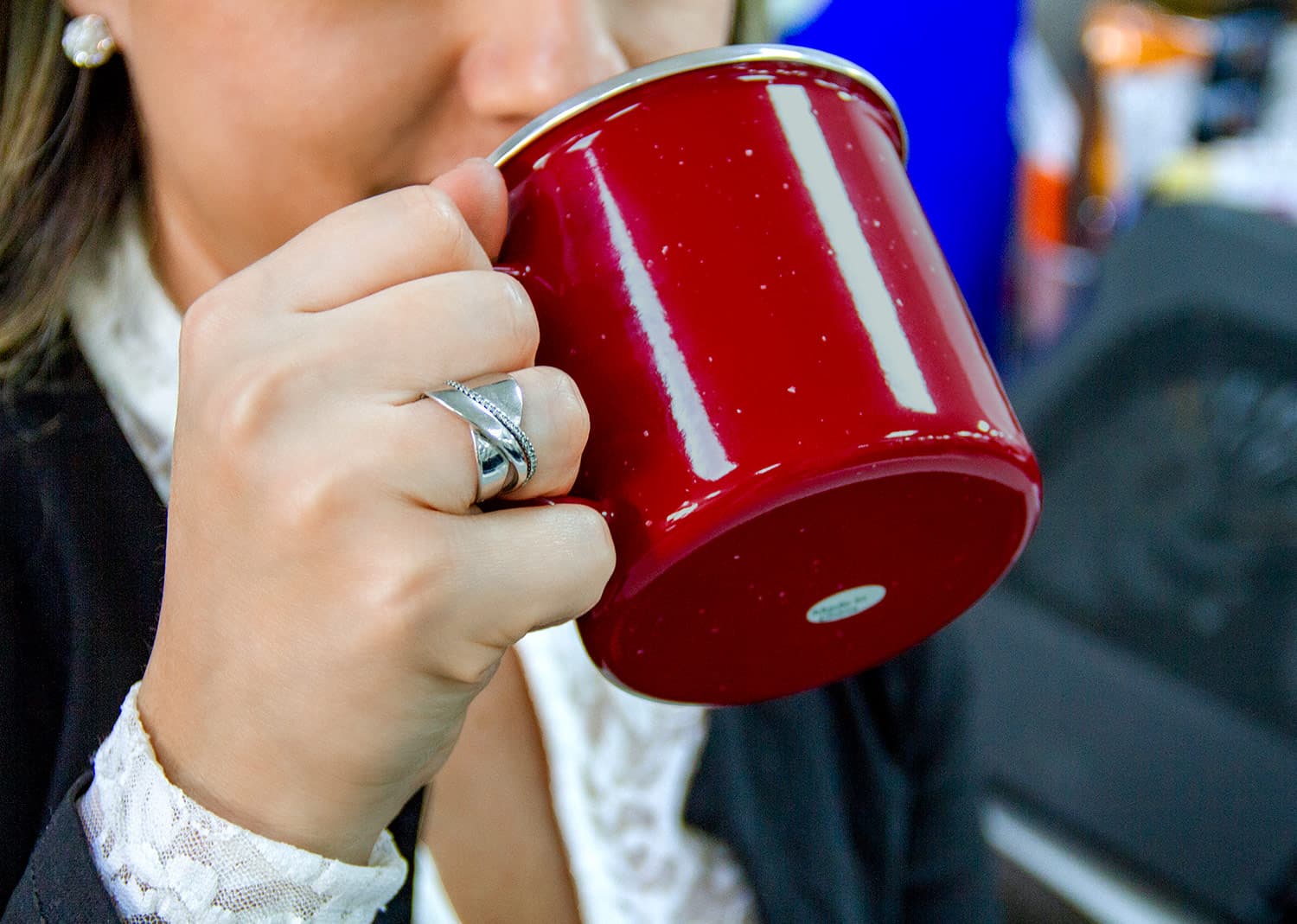 Taza Esmaltada Galaxy 400 ml / 13 Oz 8