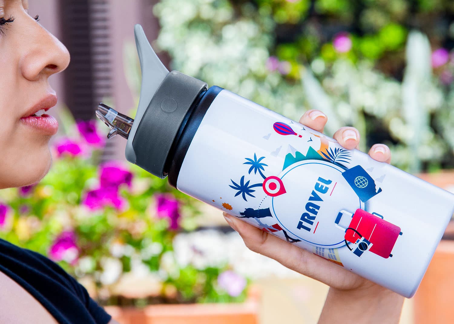 Botella Aluminio Halo 730 ml / 25 Oz 4