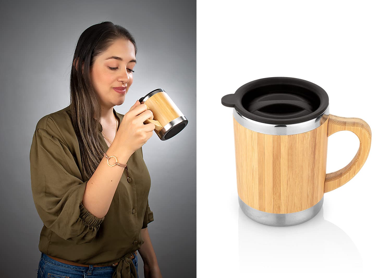 Mug Bambú 300 ml / 10 Oz 4