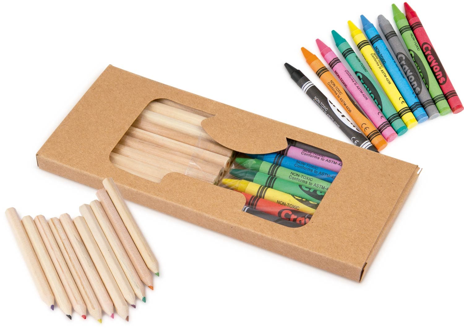 Set de Crayolas y Colores 4