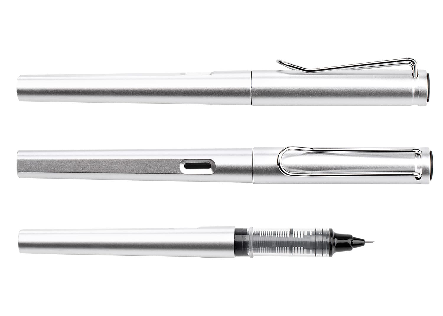 Bolígrafo Roller Santorini Metalizado 9