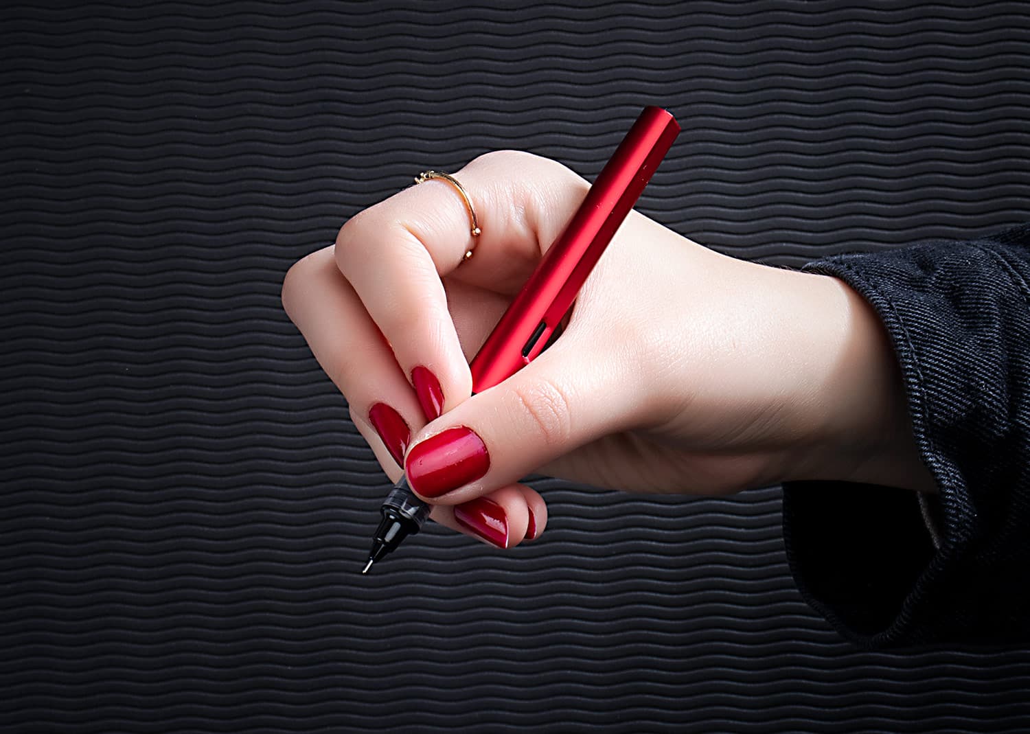 Bolígrafo Roller Santorini Metalizado 4