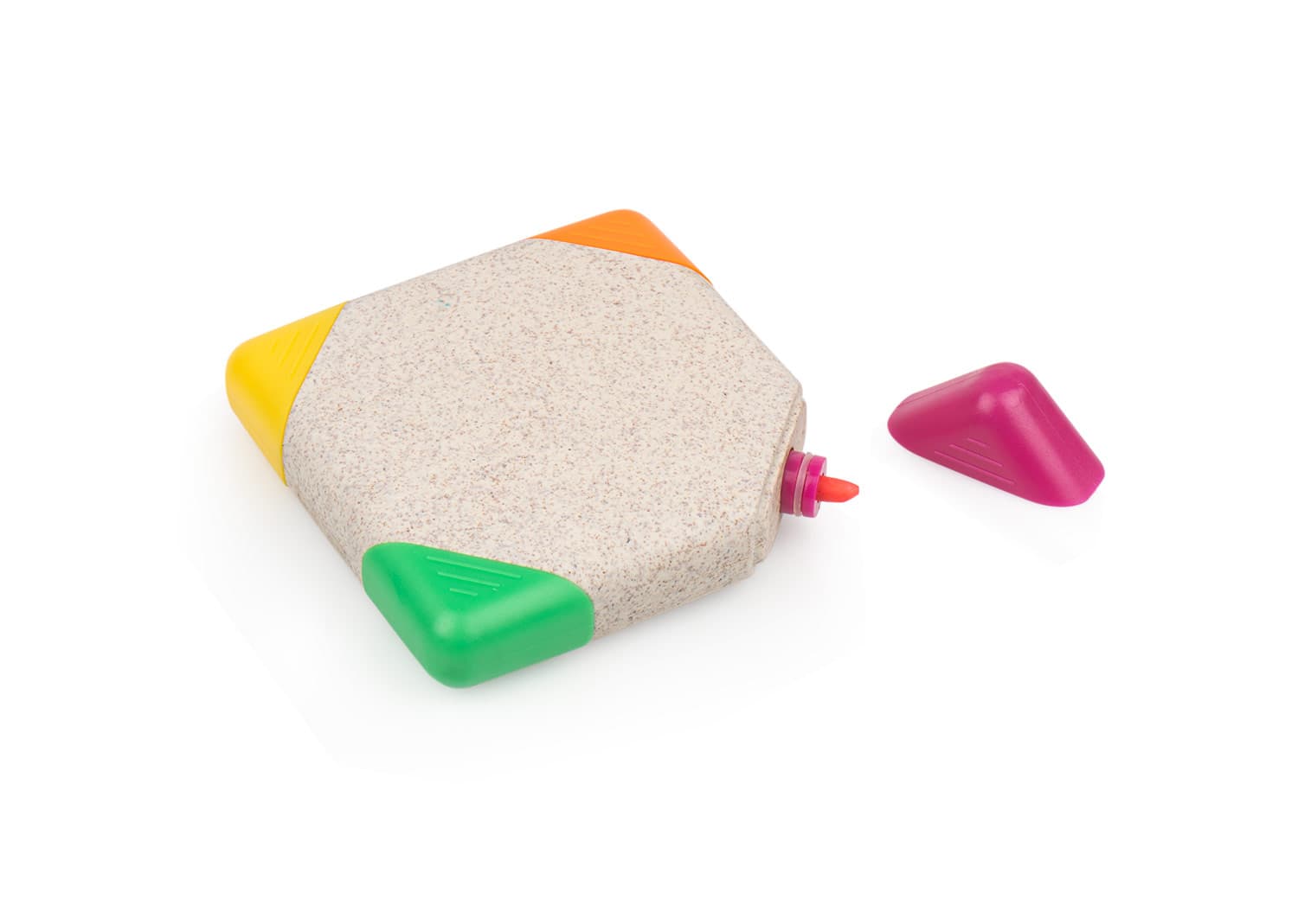 Resaltador Square Trigo 3