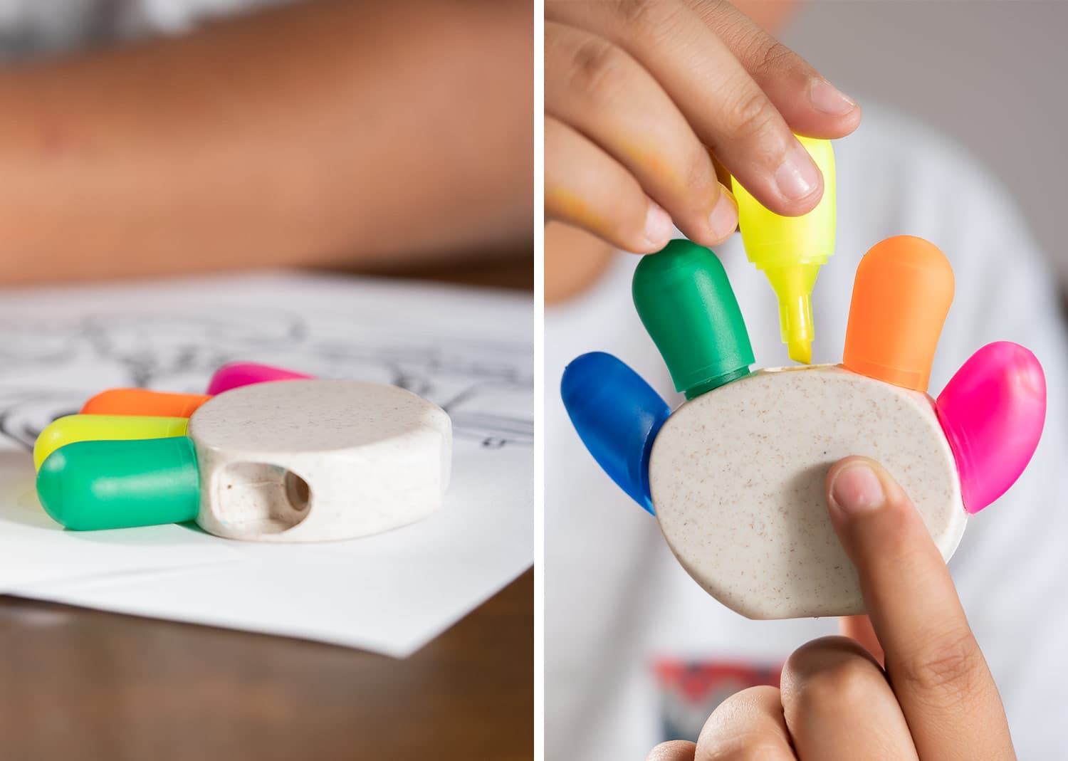 Resaltador Hand Trigo 4