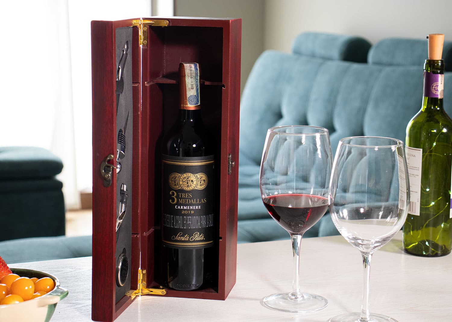 Caja de Vino Para Una Botella 4