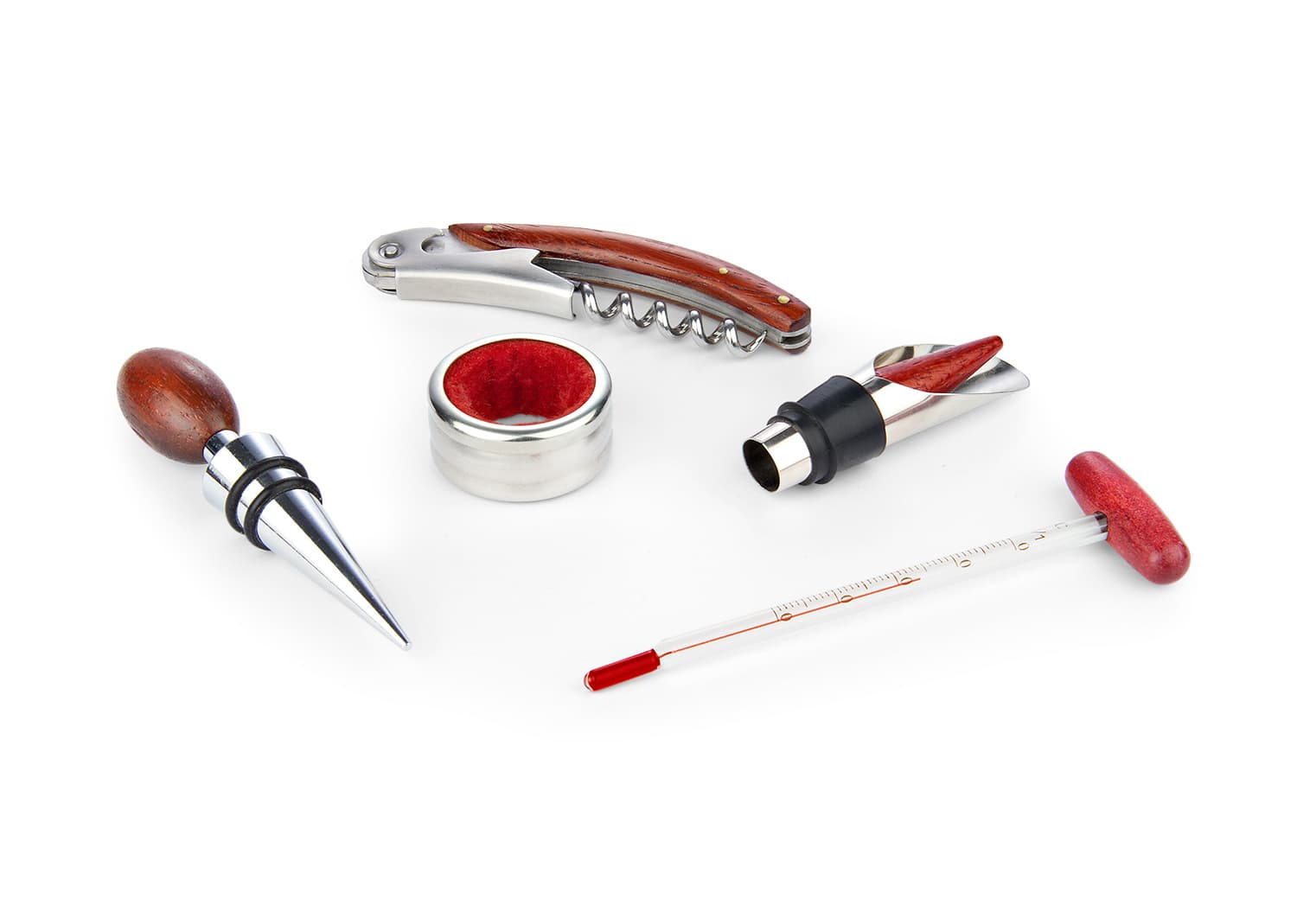 Caja de Madera 5 Accesorios 3