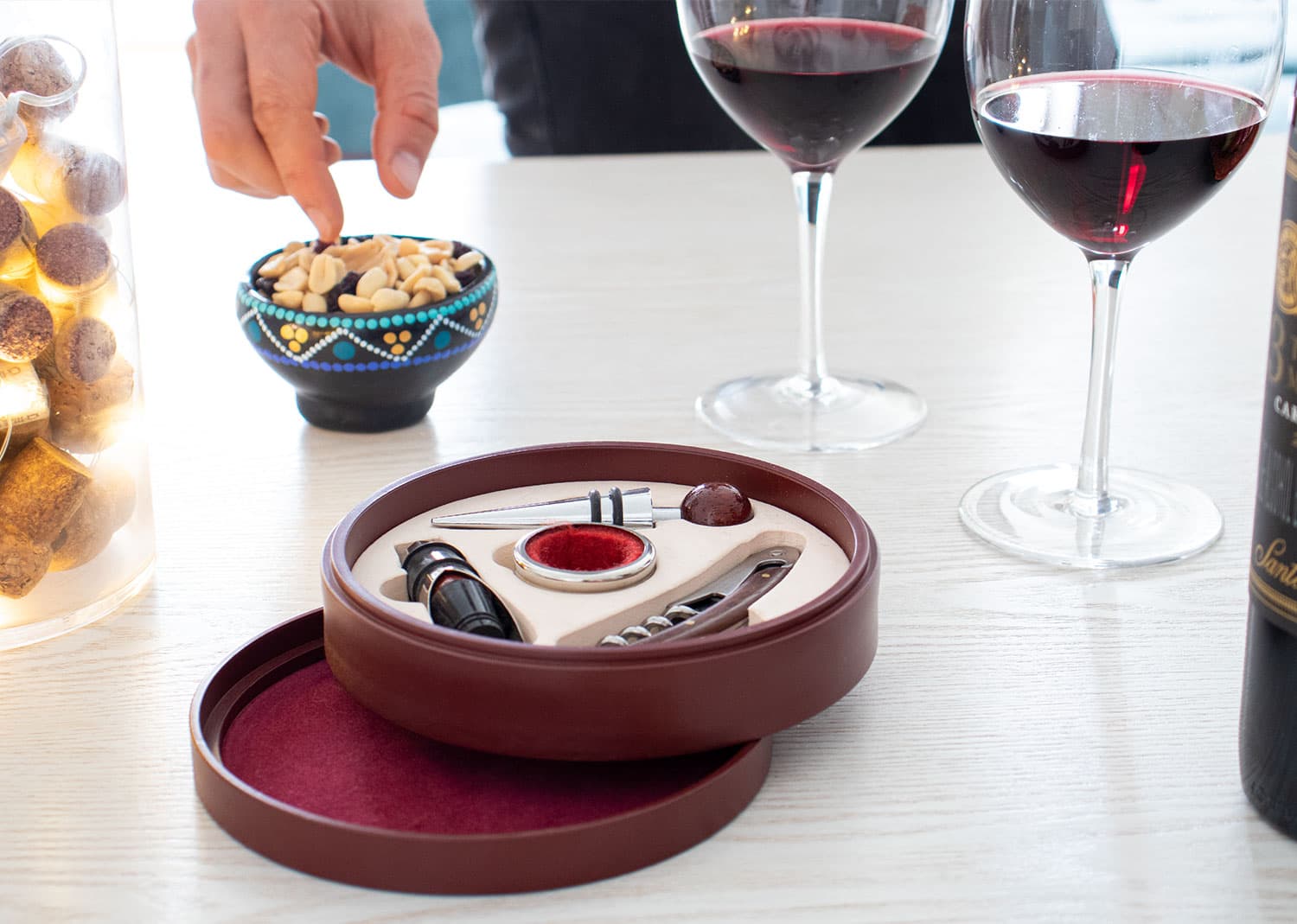 Caja Circular de Madera 5