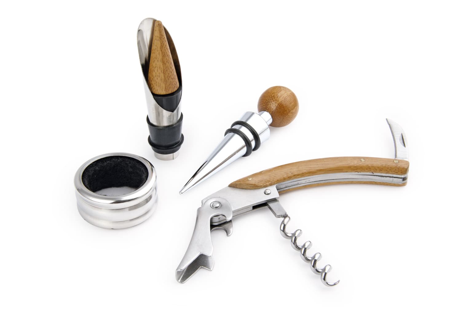 Caja Circular en Bambú 2