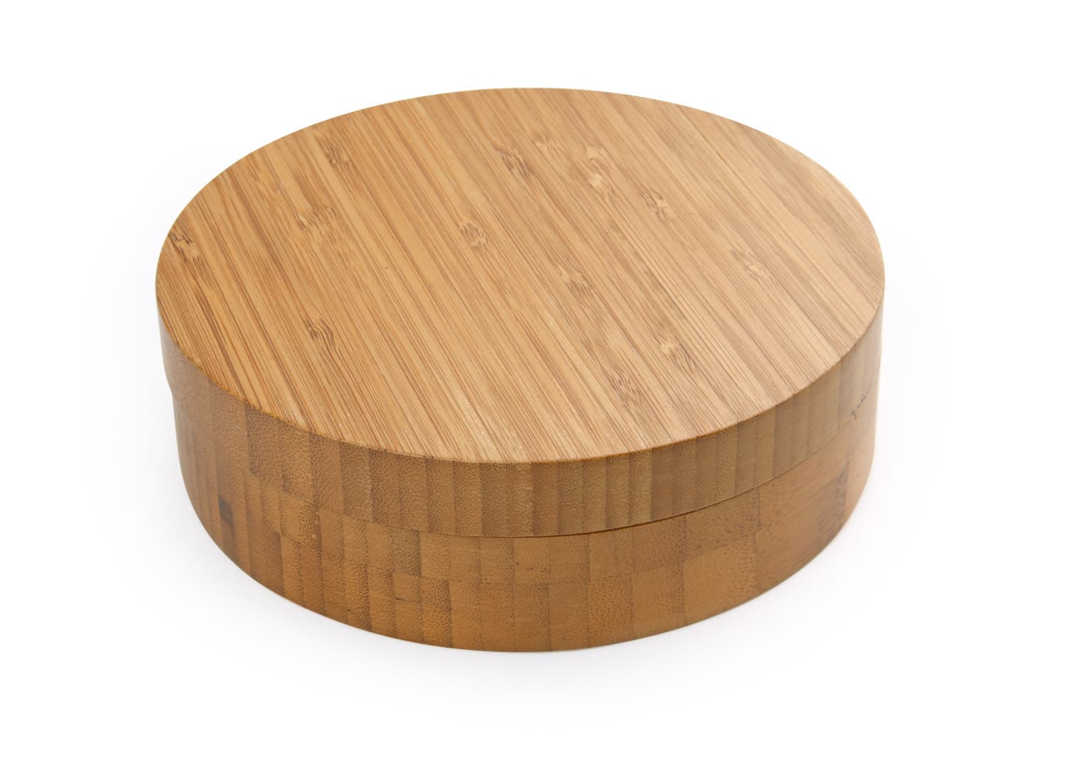 Caja Circular en Bambú 3