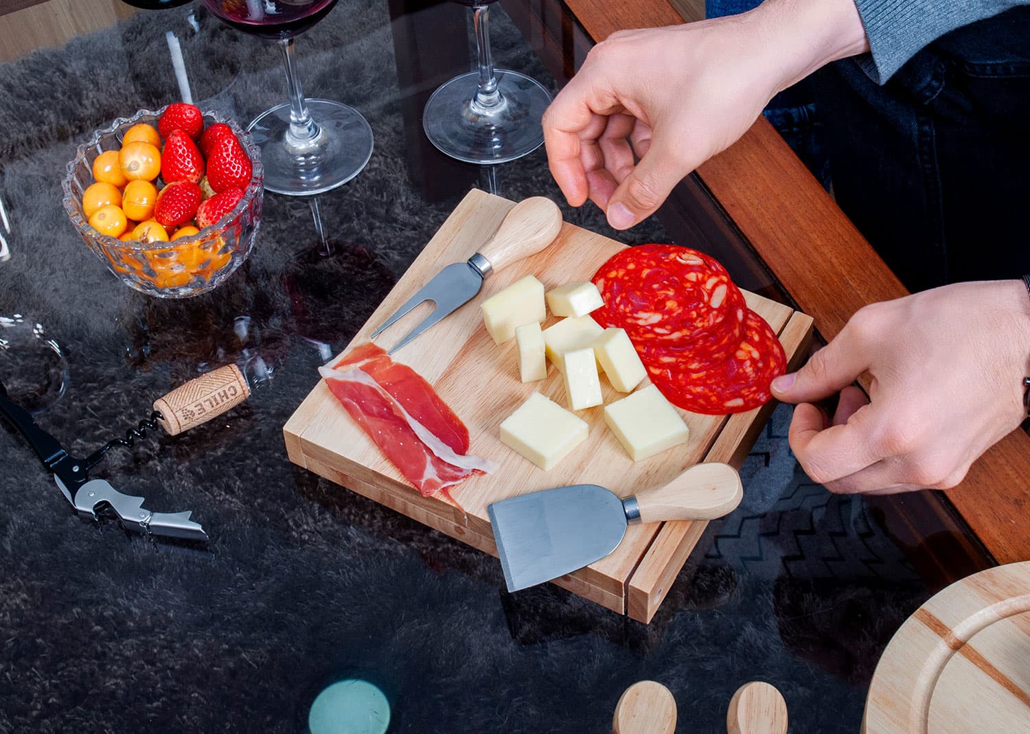 Set de Quesos Mozzarella 8