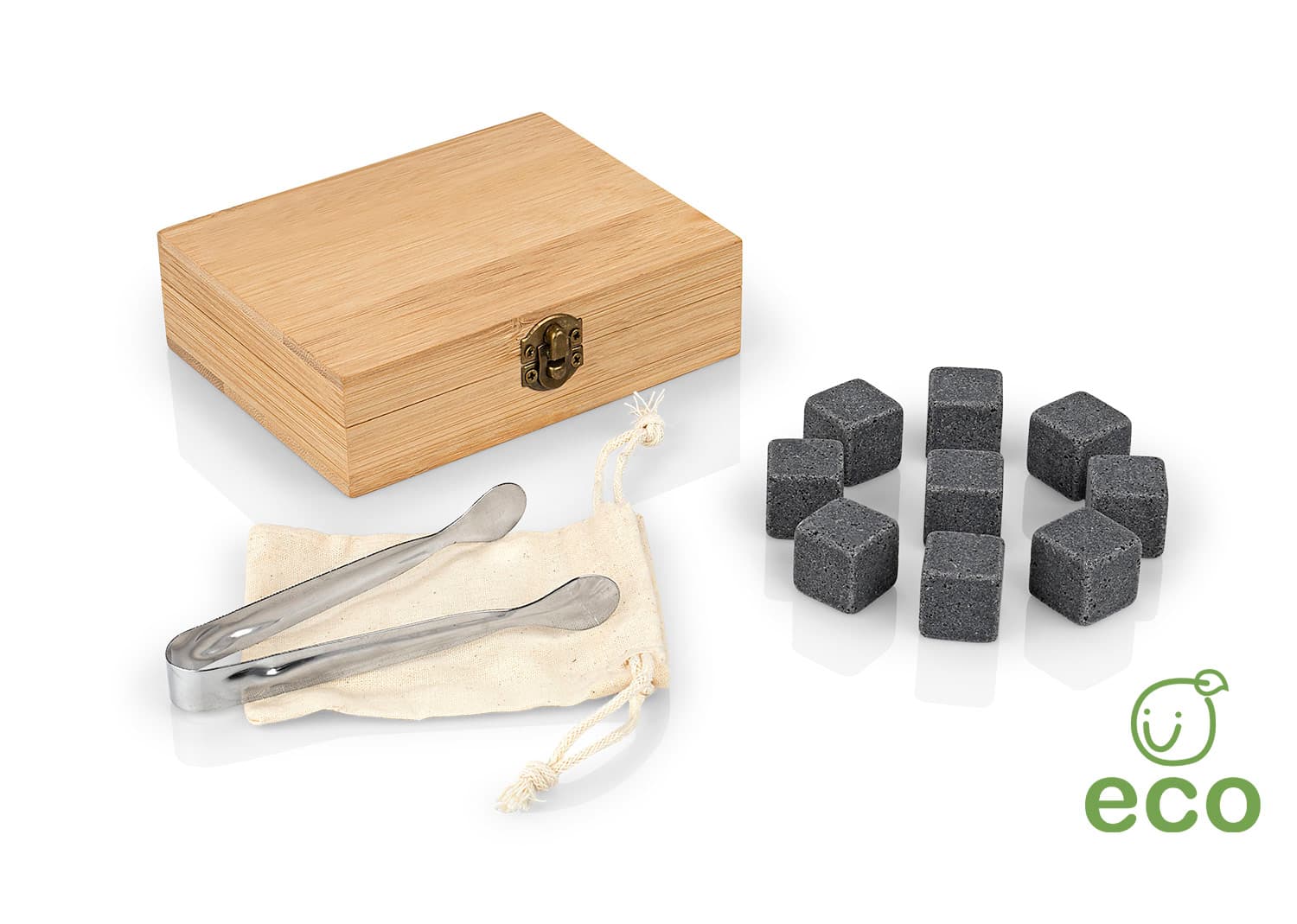 Whiskey Stone Bambú 4
