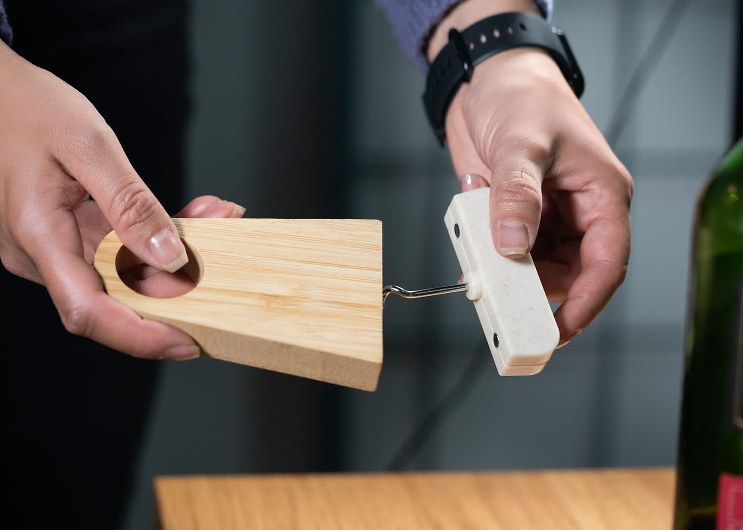 Sacacorchos Bambú 6