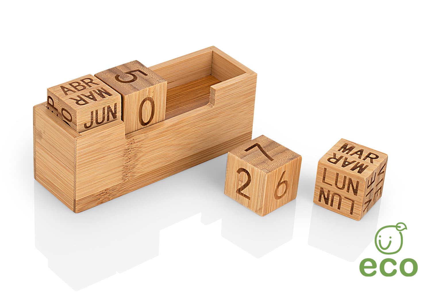 Calendario perpetuo Bambú week 3