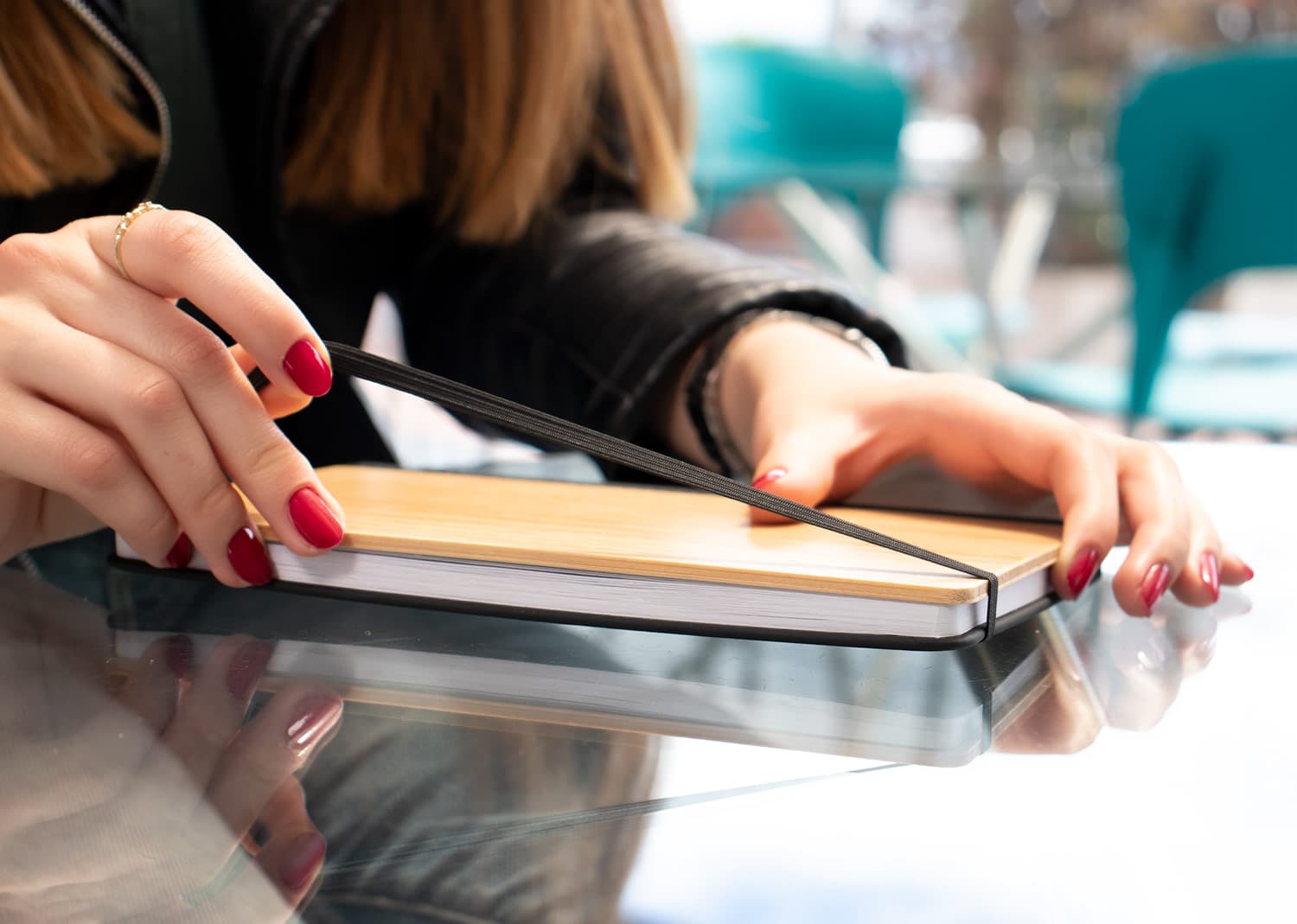 libreta Ejecutiva Bambú 8