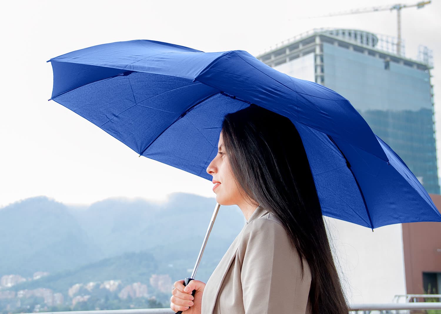 Paraguas 23" Reversible City 16