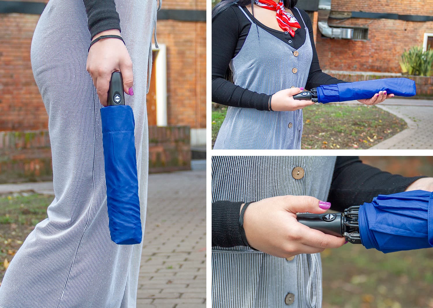 Paraguas 23" Reversible City 19