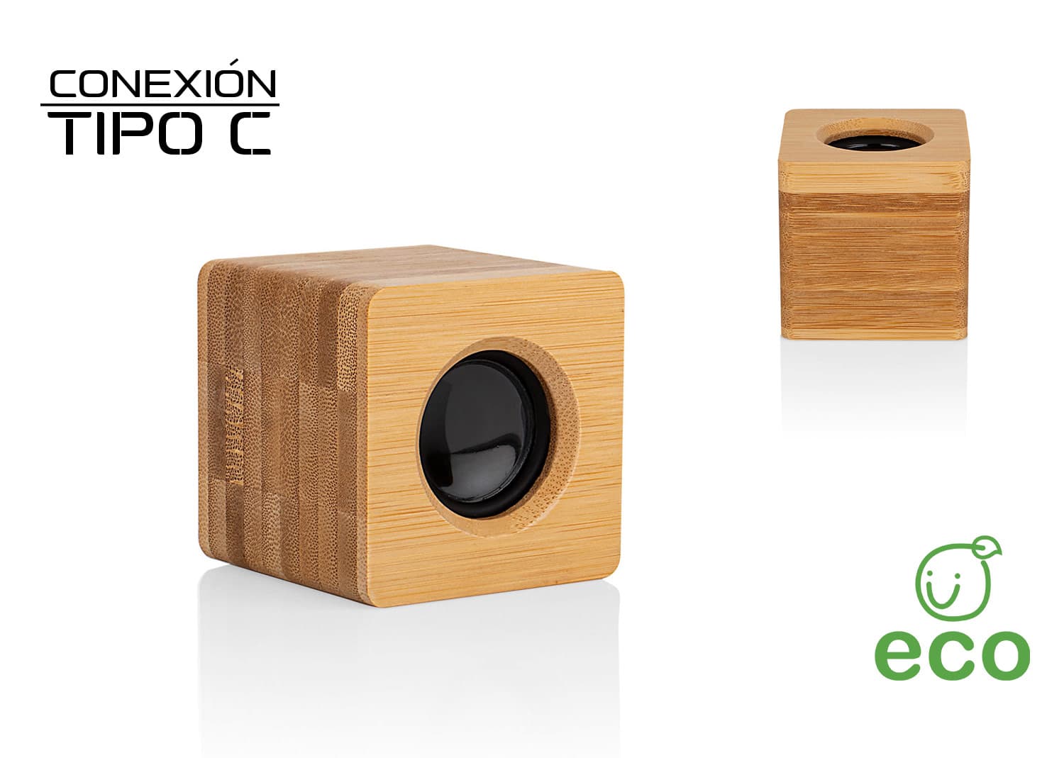 Altavoz Bambú 7