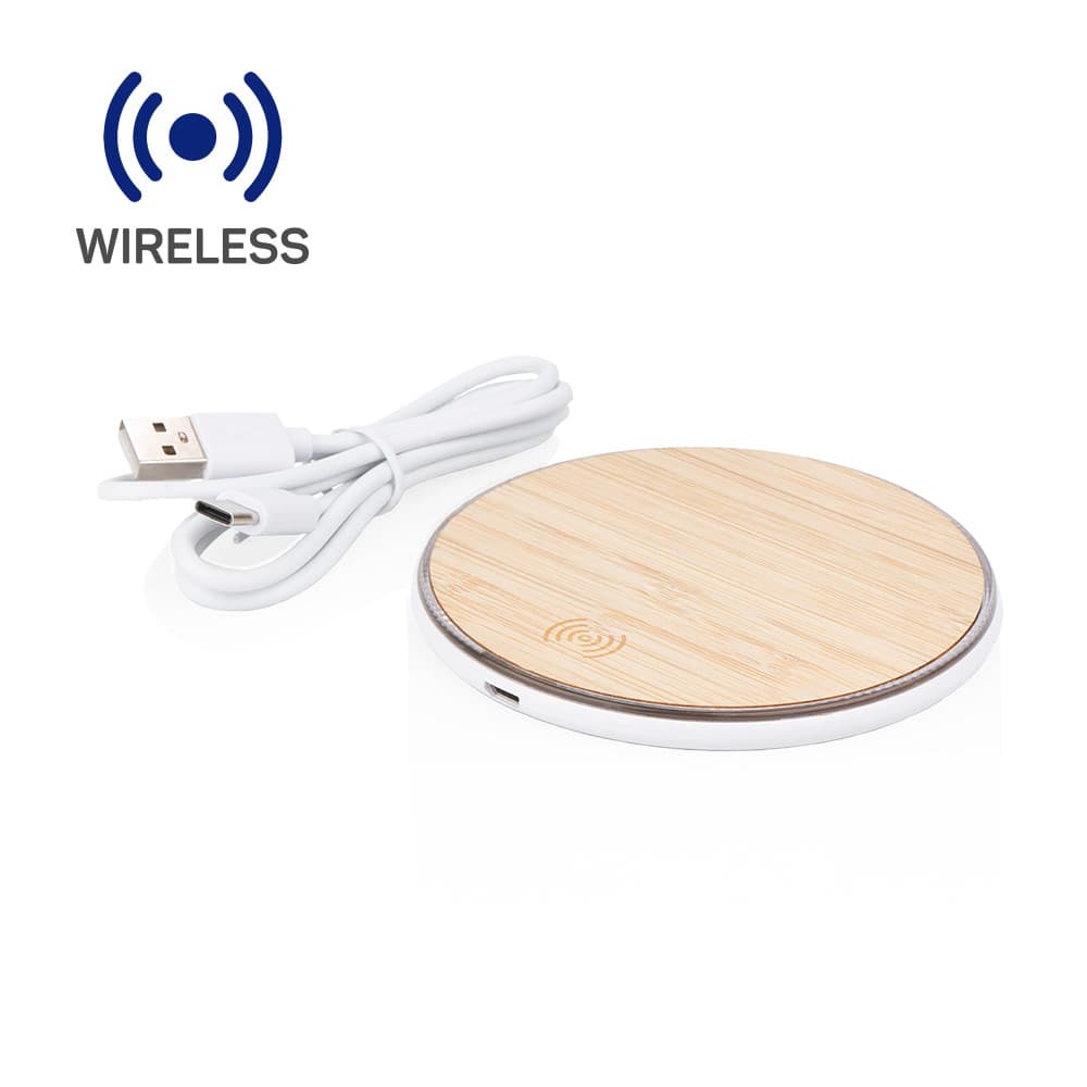Cargador Wireless Bambú 4