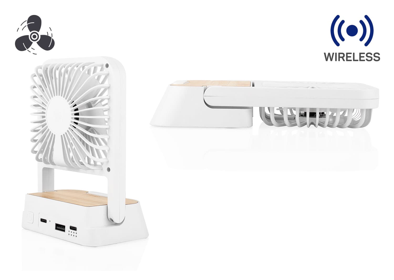 Ventilador-Cargador Wind 4